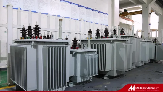 11 kV / 500 kVA Dreiphasen-Stromverteilungs-Elektrotransformator für den Außenbereich, Öltransformator