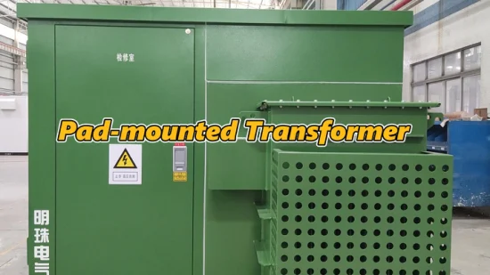 750-kVA-ONAN-Transformator für die Pad-Montage mit geringen Kosten und kostenloser Wartung